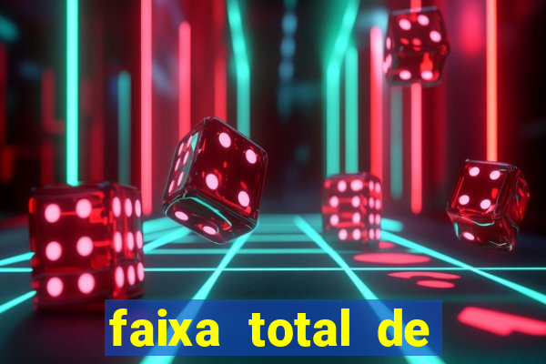 faixa total de gols 2 3 o que significa